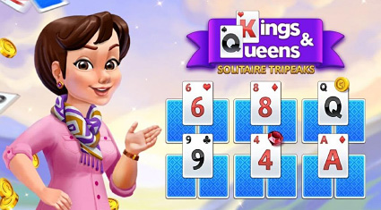 Kings and Queens Solitaire Tripeaks